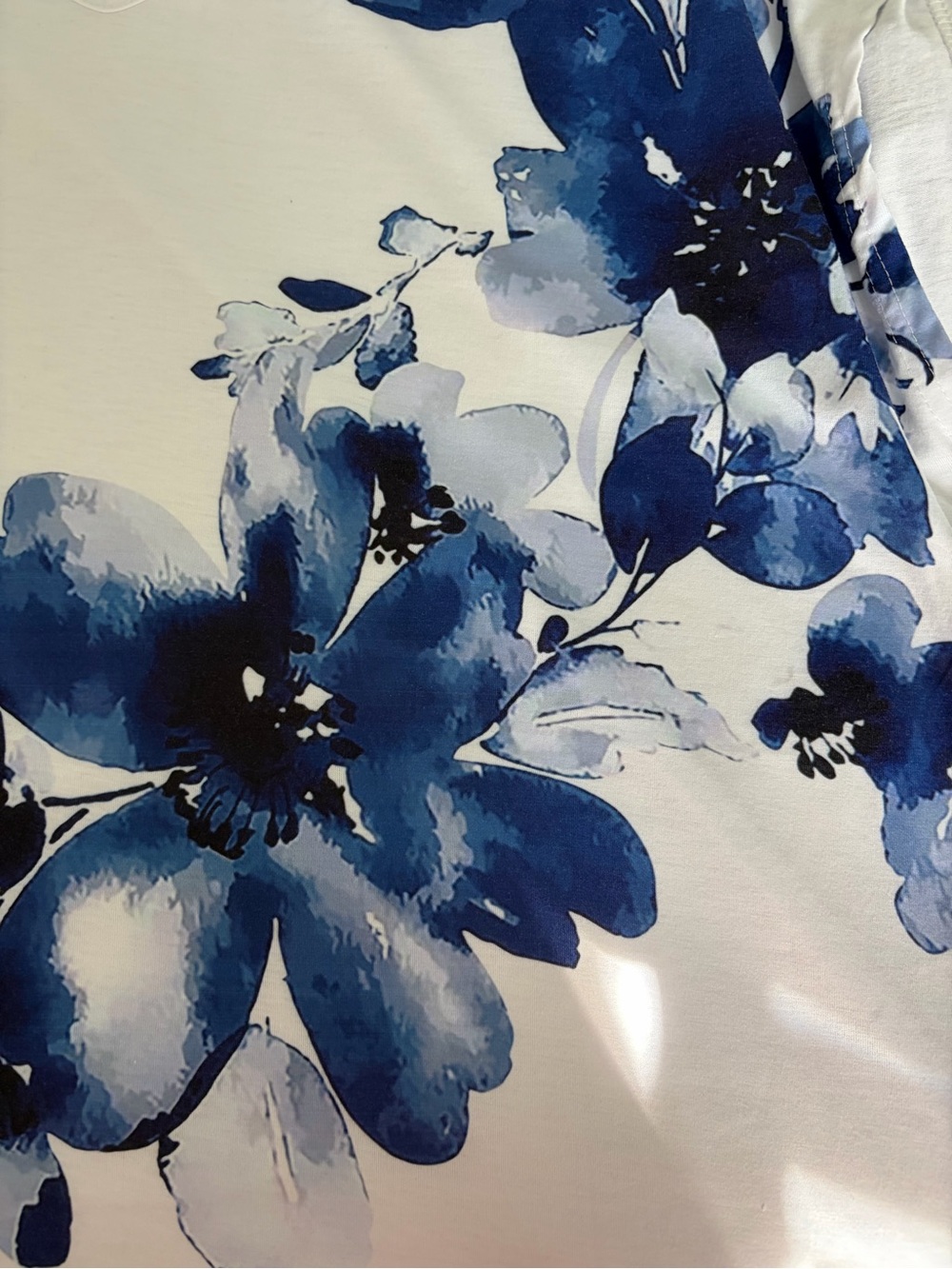 SHEIN Curve 4XL Blue Floral 2-Piece Pant Set - Picture 7 of 11